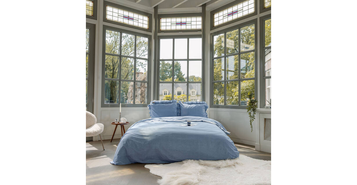 Dindi Home Dekbedovertrek Denim Dream